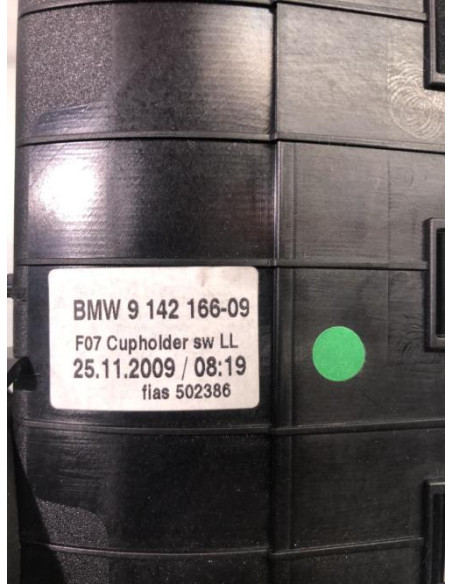 Porte gobelet BMW SERIE 5 F07 GRAN TURISMO PHASE 1 