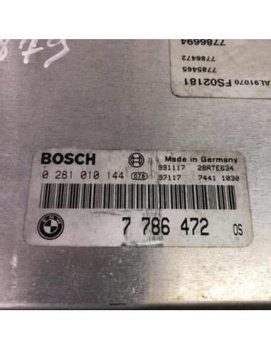 Calculateur moteur BMW SERIE 3 E46 TOURING PHASE 2 BREAK Diesel