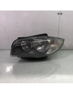 Optique avant principal gauche (feux)(phare) BMW SERIE 1 E87 PHASE 2  2