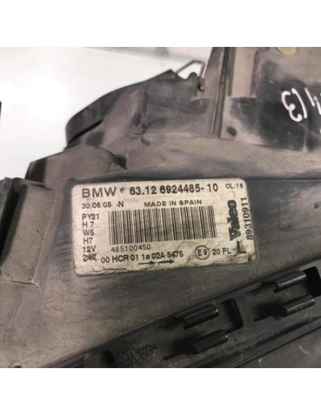 Optique avant principal gauche (feux)(phare) BMW SERIE 1 E87 PHASE 1 Diesel