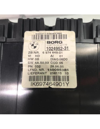 Compteur BMW SERIE 1 E87 PHASE 1 Diesel