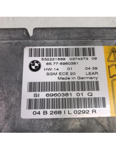 Boitier air bag BMW SERIE 5 E60 PHASE 2 Diesel 2