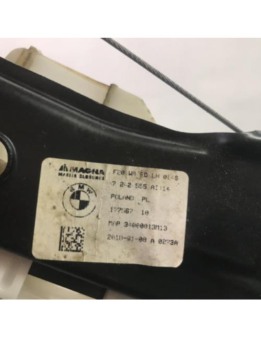 Leve vitre electrique arriere gauche BMW SERIE 1 F20 PHASE 2 Essence