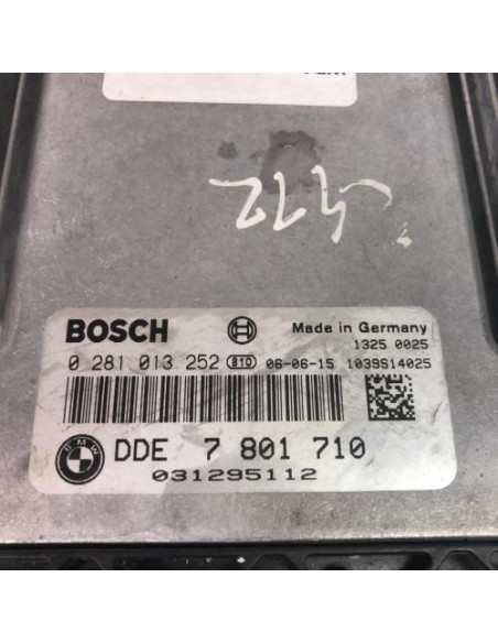 Calculateur moteur BMW SERIE 1 E87 PHASE 1 Diesel