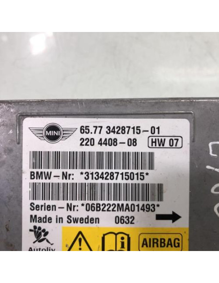 Boitier air bag MINI MINI 2 R56 PHASE 1 Essence
