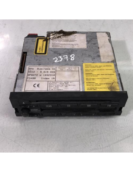 Autoradio d'origine BMW SERIE 3 E36 CABRIO Essence