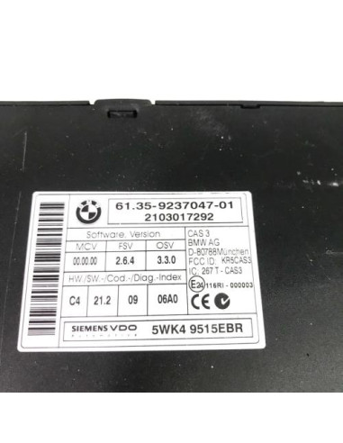Kit de demarrage BMW SERIE 3 E91 TOURING PHASE 2 BREAK Diesel