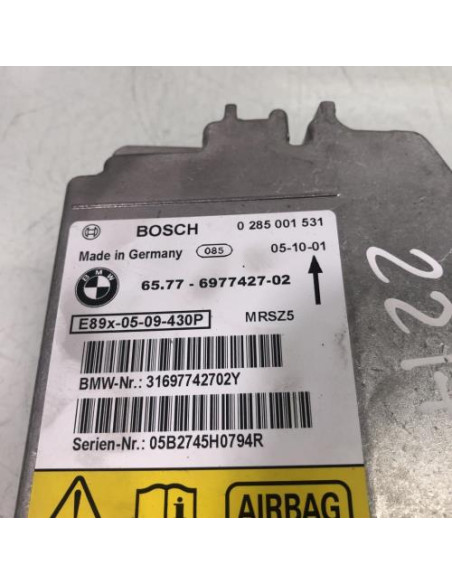 Boitier air bag BMW SERIE 3 E91 TOURING PHASE 1 BREAK Diesel