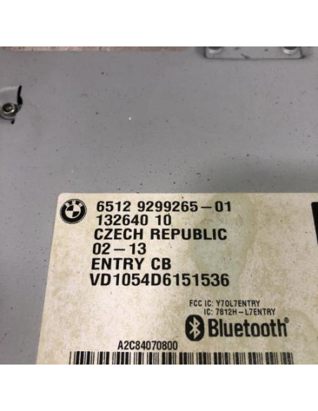 Autoradio d'origine BMW SERIE 1 F20 PHASE 1 Diesel