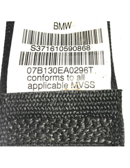 Ceinture arriere gauche BMW X5 E70 PHASE 1 Diesel