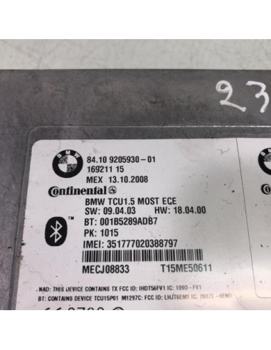 Calculateur BMW SERIE 3 E91 TOURING PHASE 2 BREAK Diesel