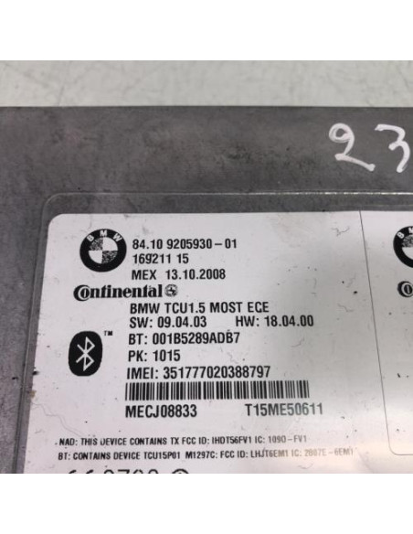 Calculateur BMW SERIE 3 E91 TOURING PHASE 2 BREAK Diesel
