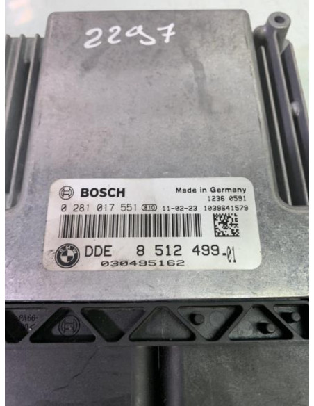 Calculateur moteur BMW SERIE 1 E81 Diesel