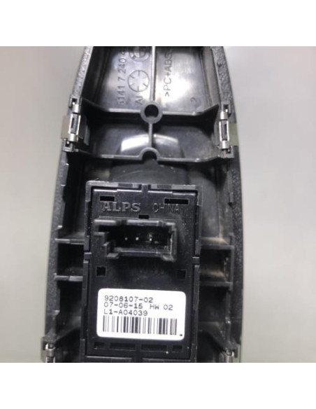 Interrupteur de leve vitre avant droit BMW SERIE 1 F20 PHASE 2 Diesel