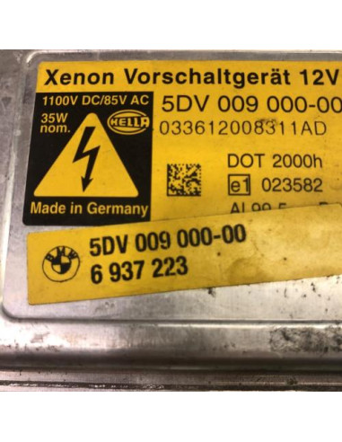 Boitier xenon BMW SERIE 3 E90 PHASE 1 