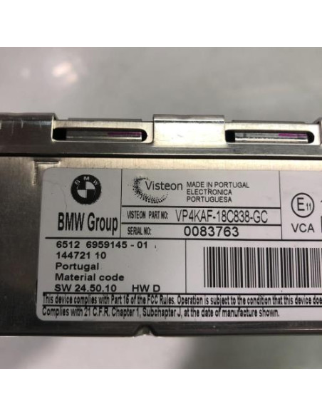 Autoradio d'origine BMW SERIE 1 E87 PHASE 1 Diesel