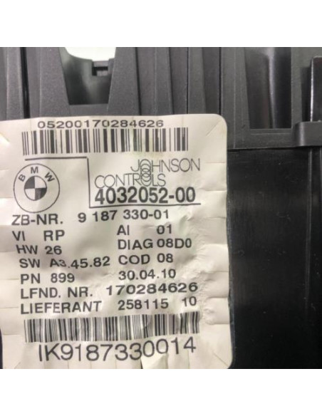 Compteur BMW SERIE 1 E87 PHASE 2 Diesel