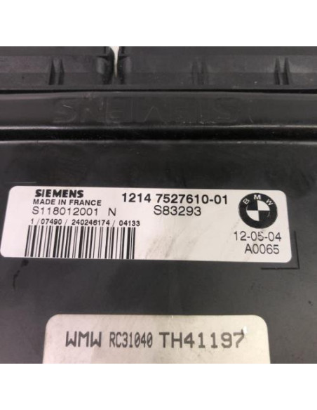 Calculateur moteur MINI MINI 1 R50/R53 PHASE 1 Essence