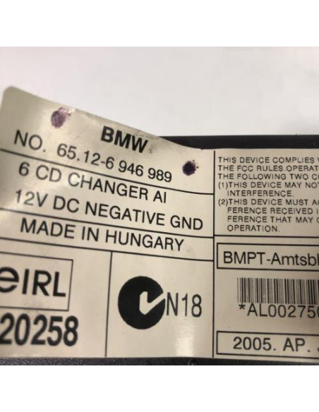 Chargeur CD BMW X3 E83 PHASE 1 Diesel