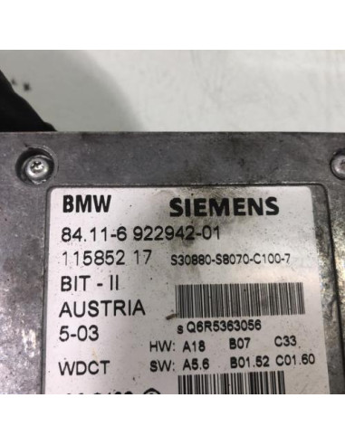 Emetteur BMW X5 E53 Diesel