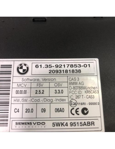 Kit de demarrage BMW SERIE 1 E87 PHASE 2 Diesel