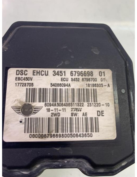 Bloc ABS (freins anti-blocage) MINI MINI 2 R56 PHASE 2 Diesel