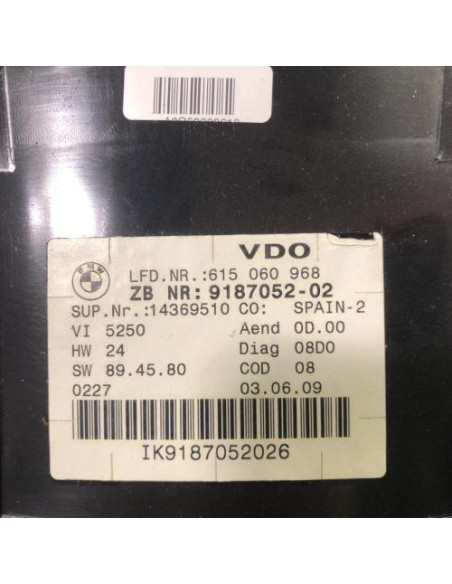 Compteur BMW SERIE 3 E90 PHASE 2 Essence