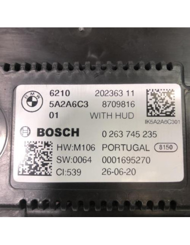 Compteur BMW SERIE 1 F40 Diesel