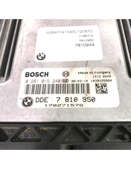 Calculateur BMW X5 E70 PHASE 1 Diesel