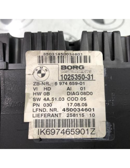 Compteur BMW SERIE 3 E90 