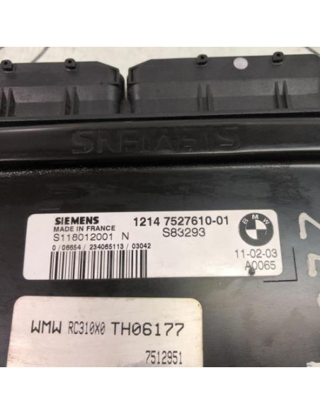 Calculateur MINI MINI 1 R50/R53 PHASE 1 Essence