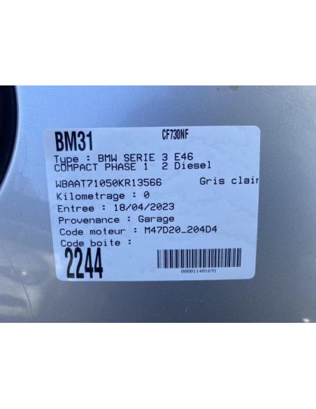 Commodo phare BMW SERIE 3 E46 COMPACT PHASE 1 Diesel