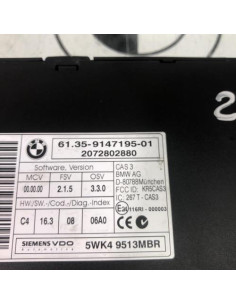 Calculateur BMW SERIE 3 E91 TOURING PHASE 1 BREAK Essence 2