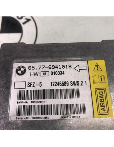 Boitier air bag BMW SERIE 5 E60 PHASE 1 