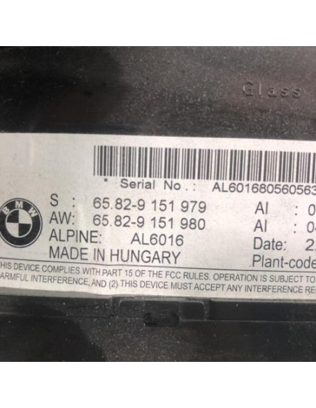 Ecran GPS BMW SERIE 3 E92 COUPE PHASE 1 Diesel