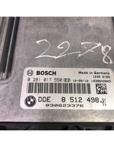 Calculateur moteur BMW X1 E84 PHASE 1 Diesel