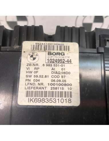 Compteur BMW SERIE 1 E87 PHASE 1 Diesel