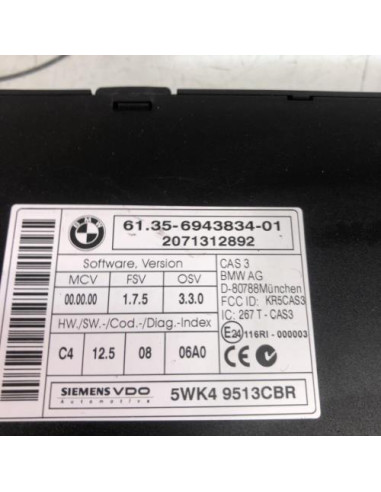 Kit de demarrage BMW SERIE 1 E87 PHASE 2 Diesel