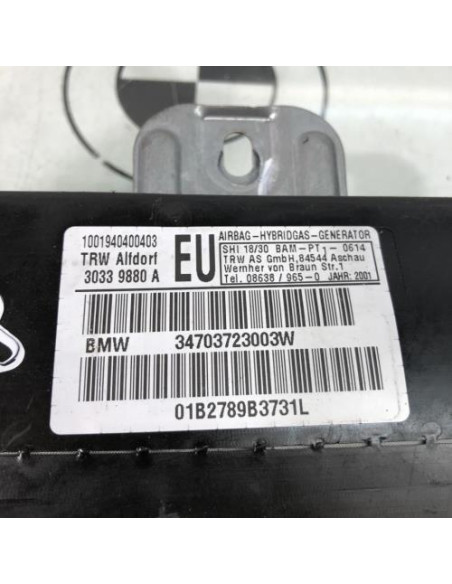 Air bag lateral droit BMW SERIE 3 E46 PHASE 2 Diesel
