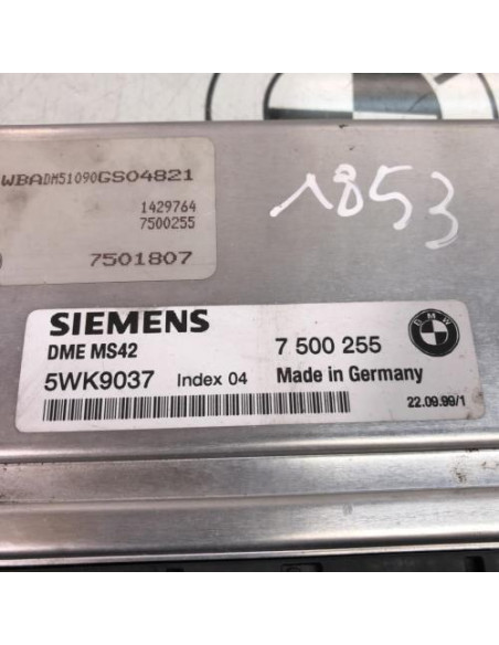 Calculateur moteur BMW SERIE 5 E39 PHASE 1 Essence