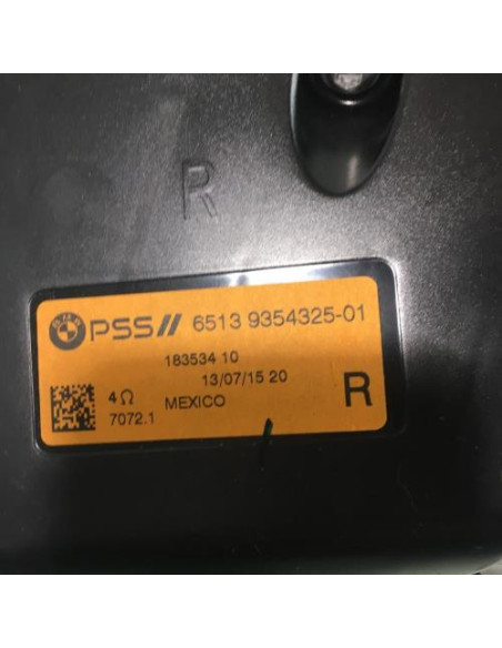 Haut parleur BMW X6 F16 