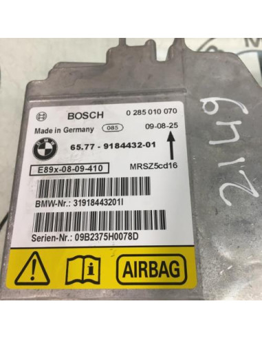 Boitier air bag BMW SERIE 3 E92 COUPE PHASE 1 Diesel