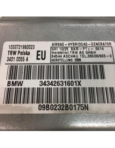 Air bag lateral droit BMW X3 E83 PHASE 2 Diesel 2