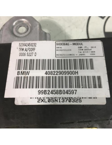 Air bag lateral gauche BMW SERIE 3 E36 Diesel