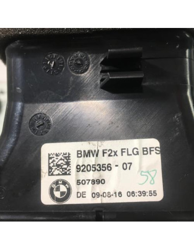 Aerateur tableau de bord avant droit BMW SERIE 1 F20 PHASE 2 Diesel