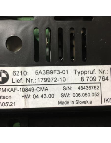 Compteur BMW SERIE 1 F40 