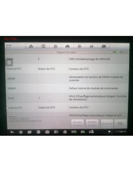 Bouton de warning BMW SERIE 3 E46 PHASE 1 Diesel