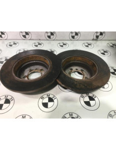 Paire de disques arriere (freinage) BMW X5 E53  2