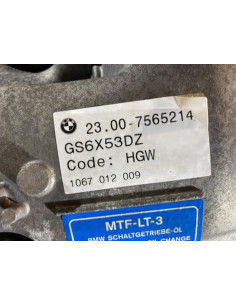 Boite de vitesses BMW SERIE 3 E92 COUPE PHASE 1 Diesel 2