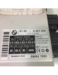Calculateur BMW SERIE 5 E60 PHASE 1  2